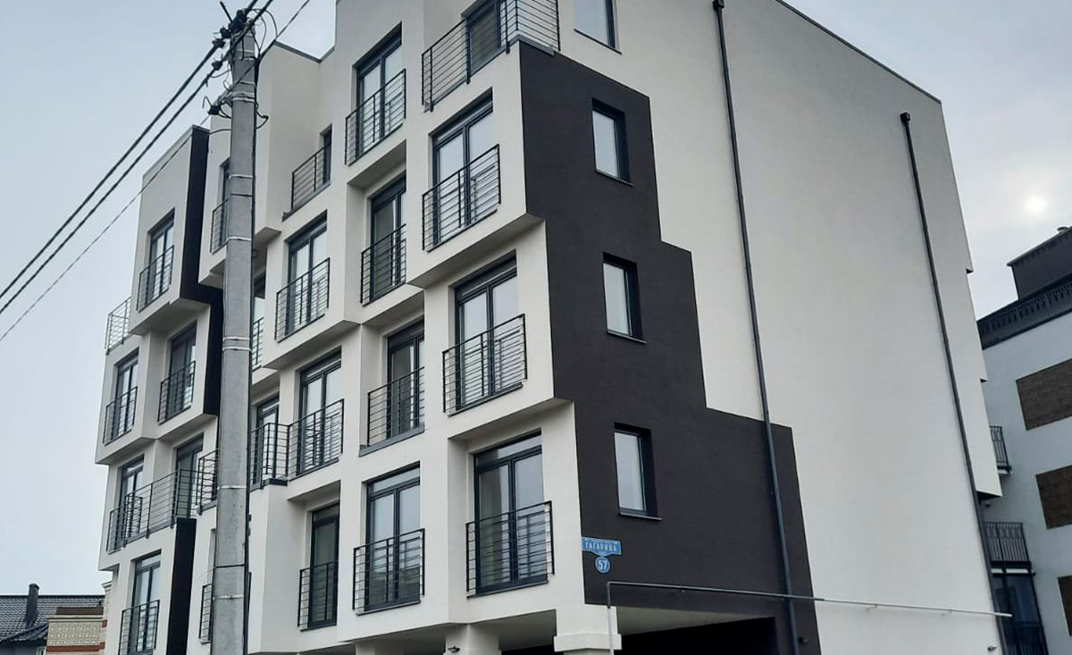 3д макет Апартаменты на ул. Гагарина 57