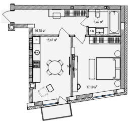 Plans ЖК «Невский Дом»