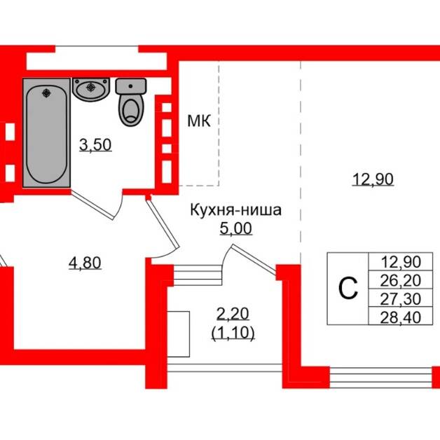 Plans ЖК «Кроны и Волны»