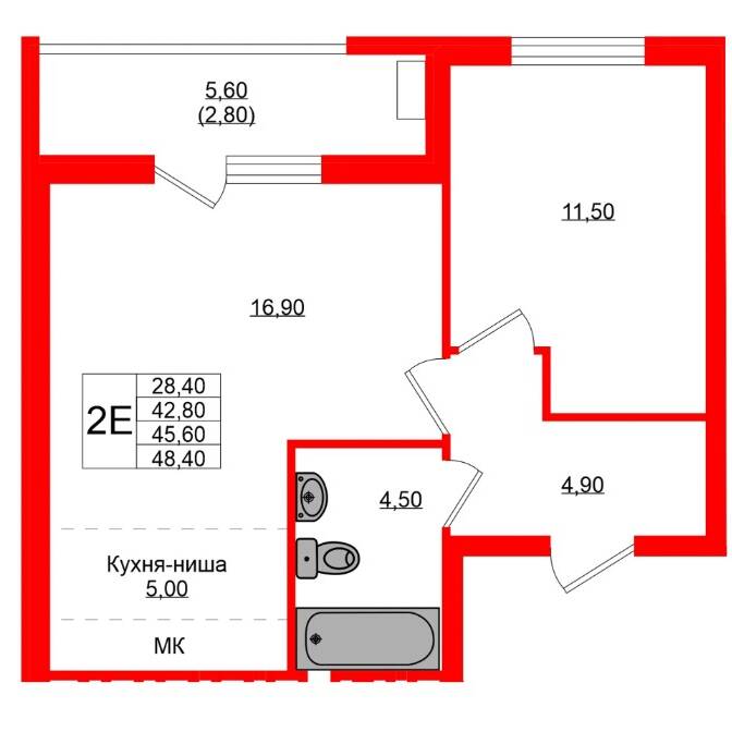 Plans ЖК «Кроны и Волны»