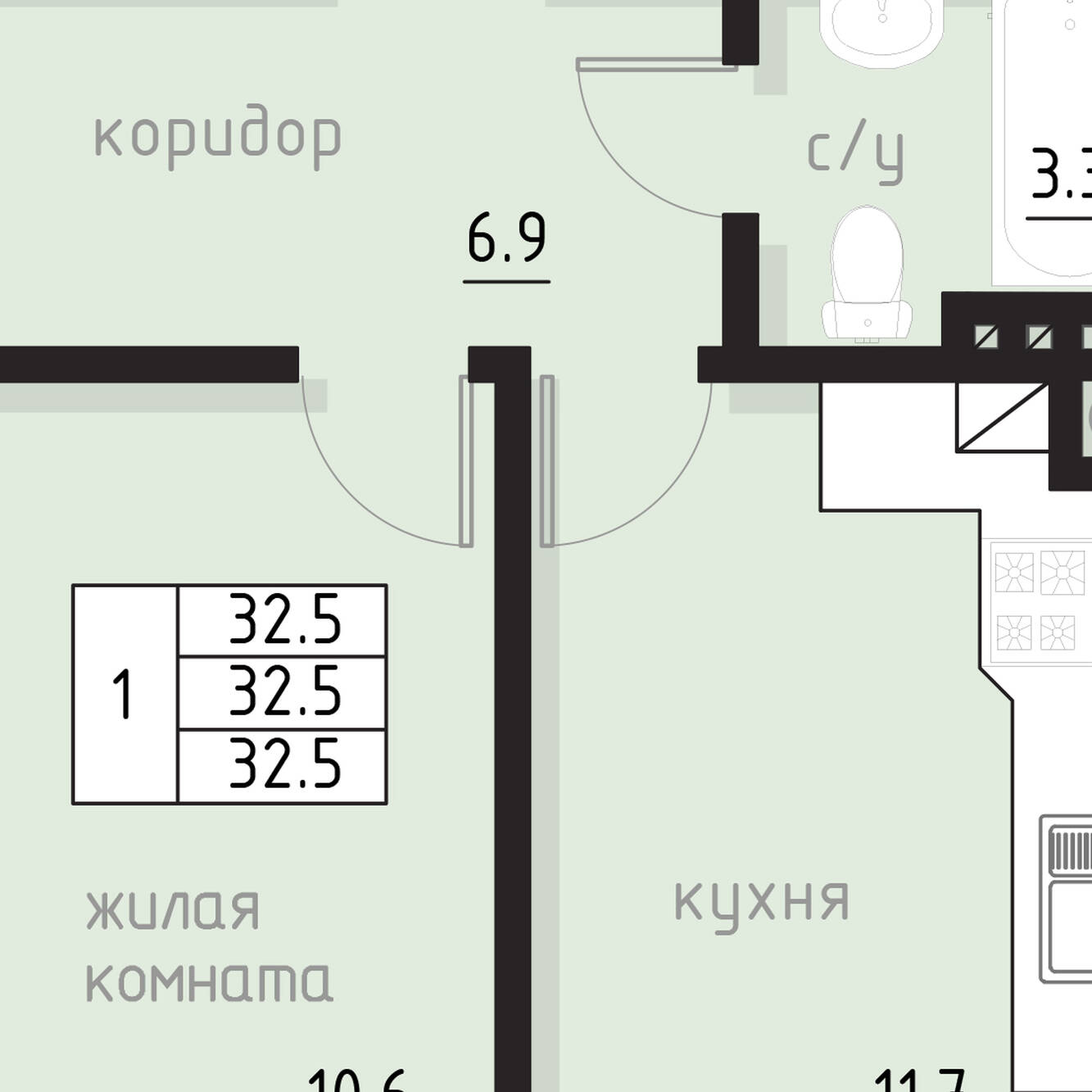 Plans ЖК «Дивный дом»