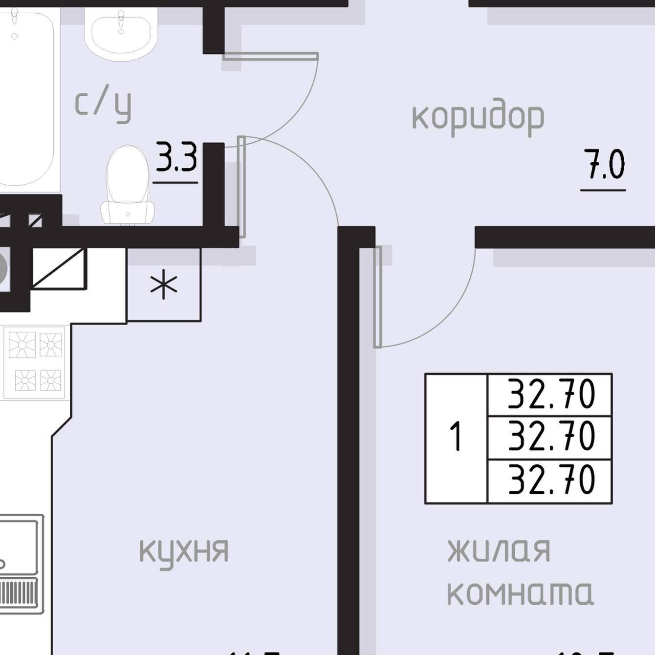 Plans ЖК «Дивный дом»
