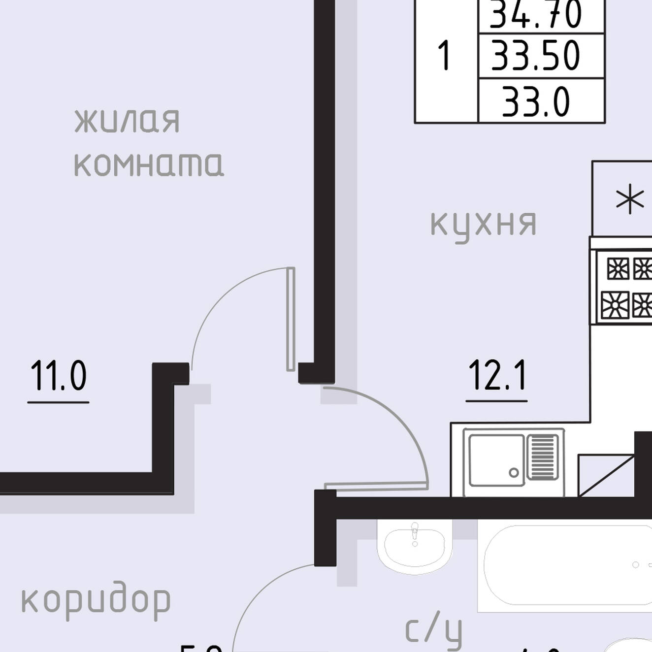 Plans ЖК «Дивный дом»