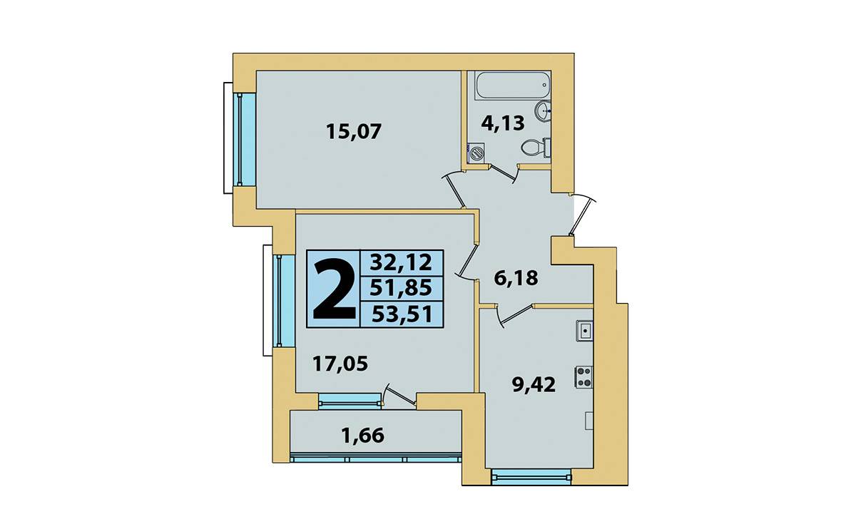 Plans ЖК «Сатурн»