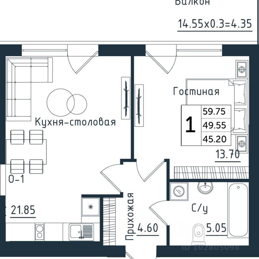 Plans ЖК «Янтарные Сезоны»