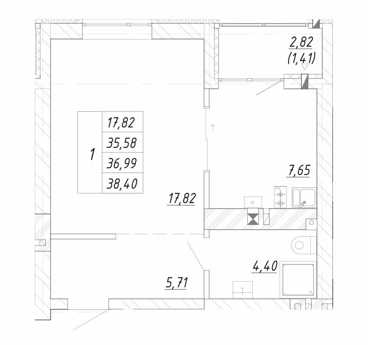 Plans ЖК «Яркий»