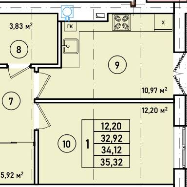 Plans ЖК «Дом на Краковском»