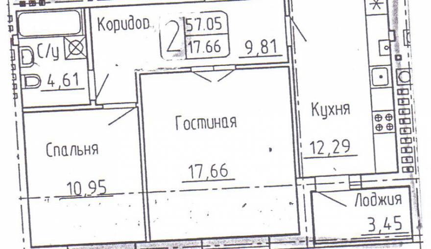 Планировка Жилой дом по ул. Октябрьской 31-37
