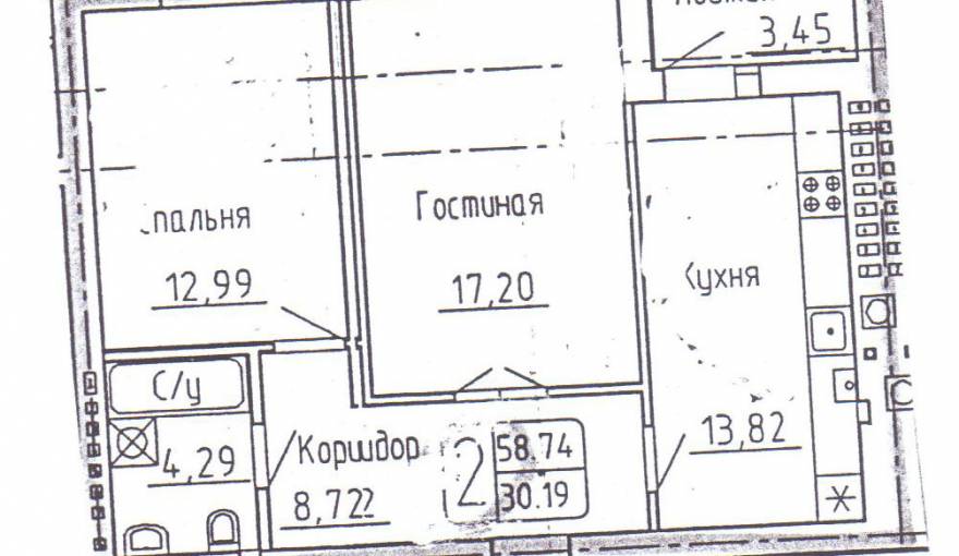 Планировка Жилой дом по ул. Октябрьской 31-37