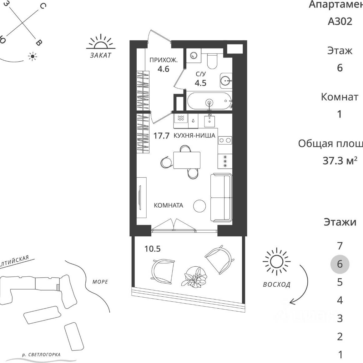 Plans ГК «Балтийская Резорт»