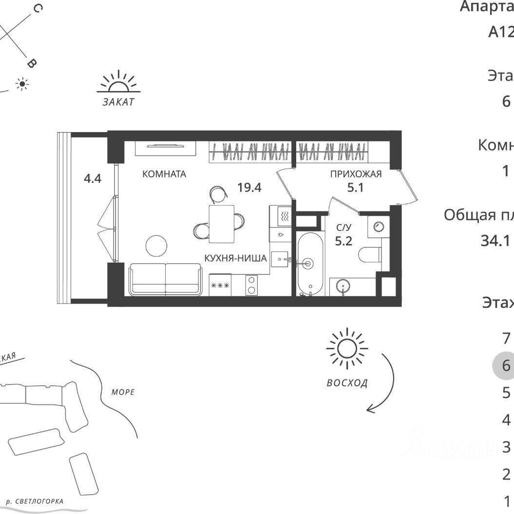 Plans ГК «Балтийская Резорт»