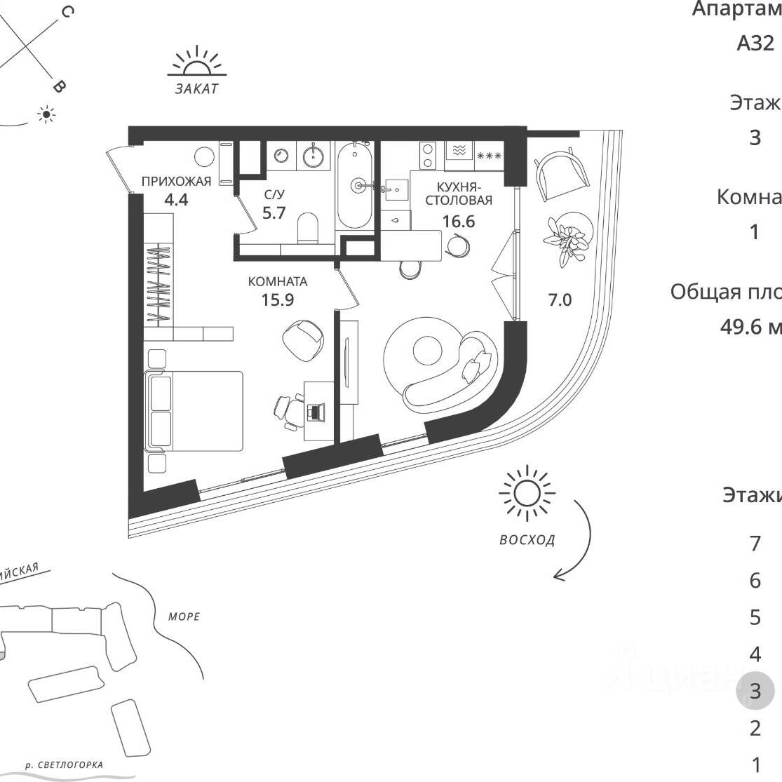 Plans ГК «Балтийская Резорт»