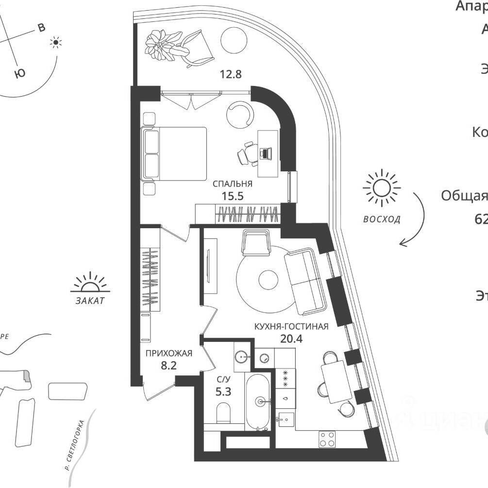Plans ГК «Балтийская Резорт»