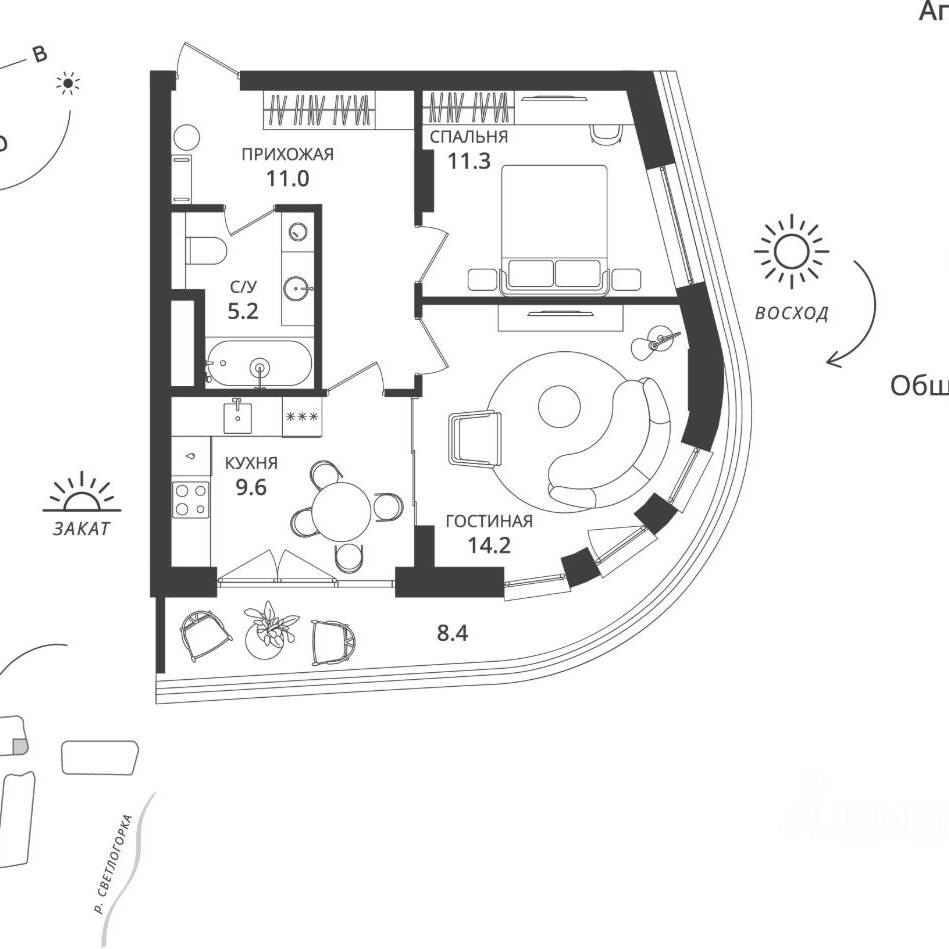Plans ГК «Балтийская Резорт»