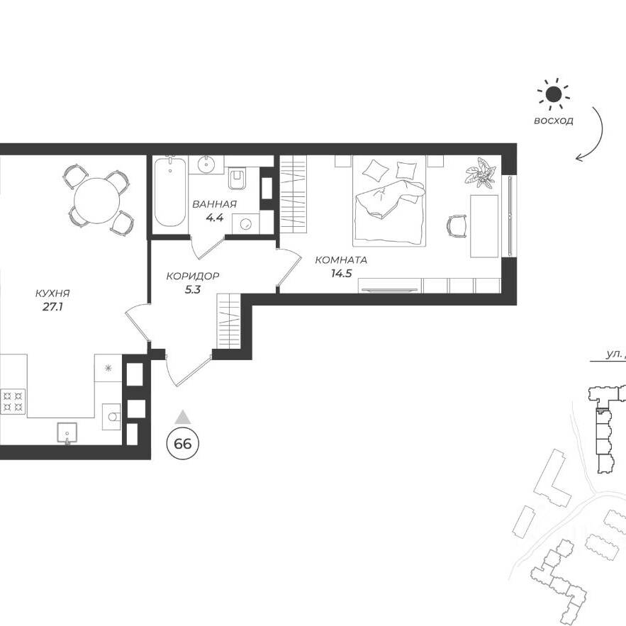 Plans ЖК «Теодор Кроне»