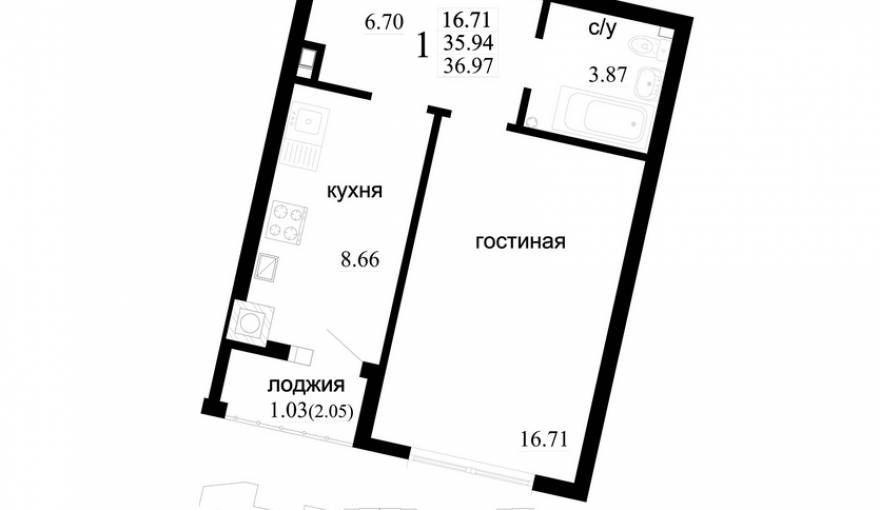 Планировка Жилой дом по ул.Калининградский п-т, г. Светлогорск