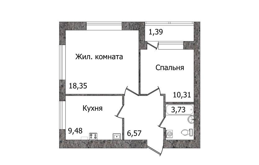Plans Дом по ул. Гептнера, в г.Пионерский