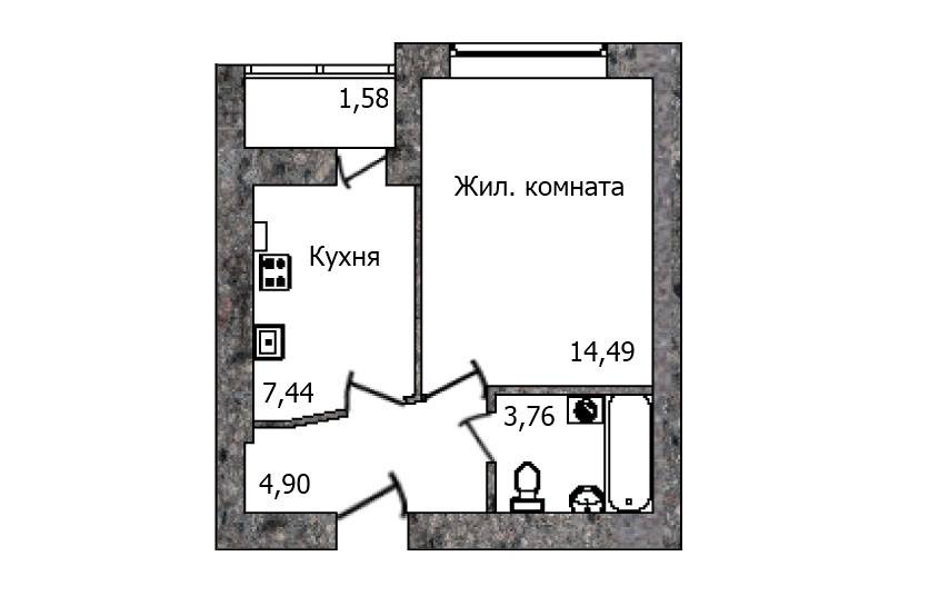 Plans Жилой комплекс «Глория», дом №3