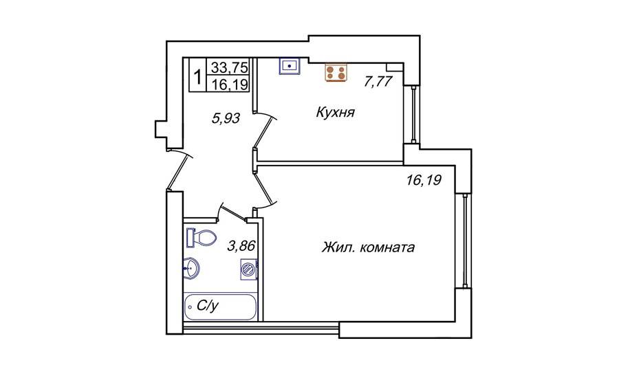 Plans Жилой комплекс «Художественный», дом №2