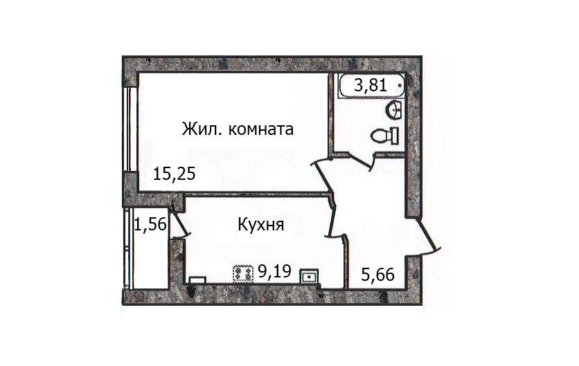Plans Жилой комплекс «Кристалл», дом №4