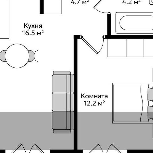 Plans ЖК «Пражский»