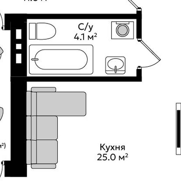 Plans ЖК «Пражский»
