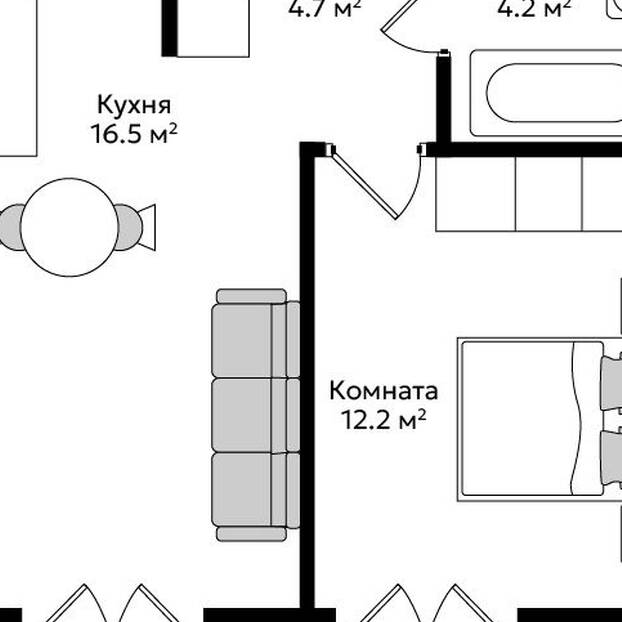 Plans ЖК «Пражский»
