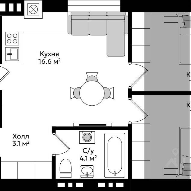 Plans ЖК «Пражский»