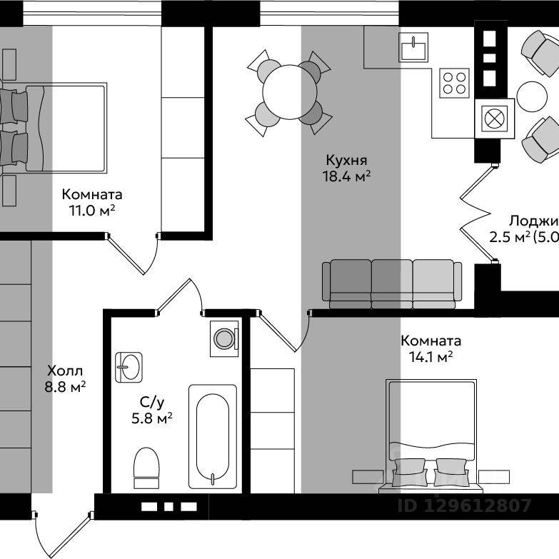 Plans ЖК «Пражский»