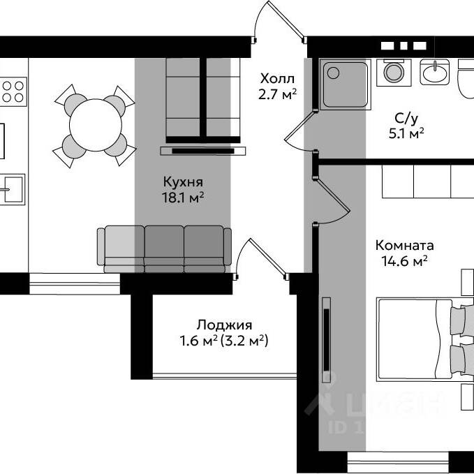 Plans ЖК «Пражский»