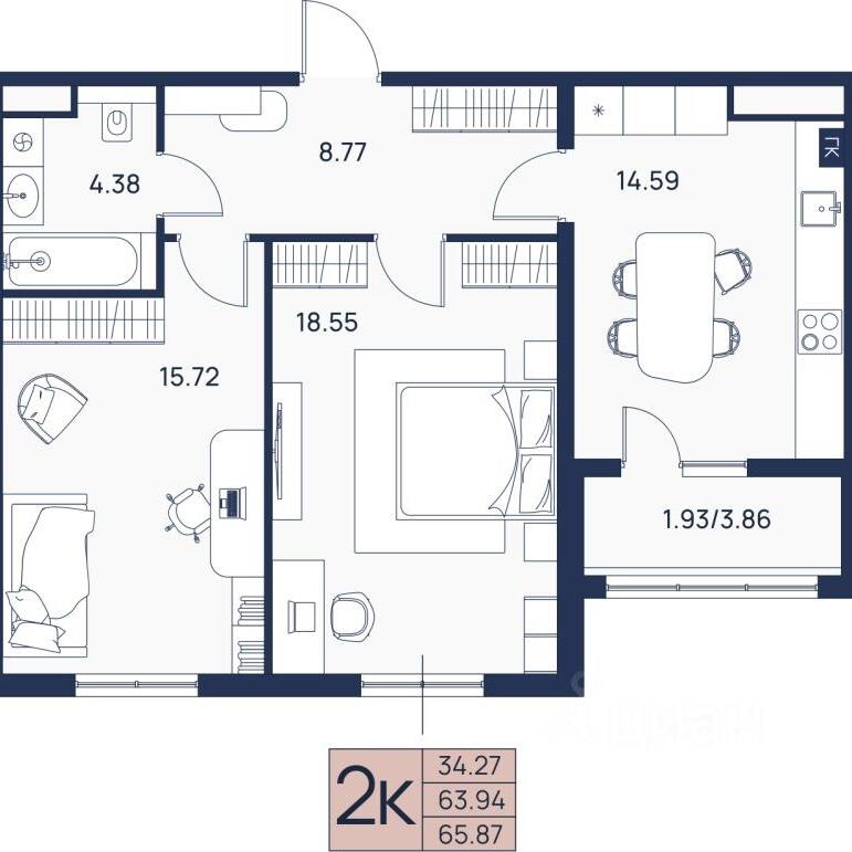 Plans ЖК «Источник»