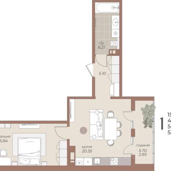 Plans ЖК «Пиллау»