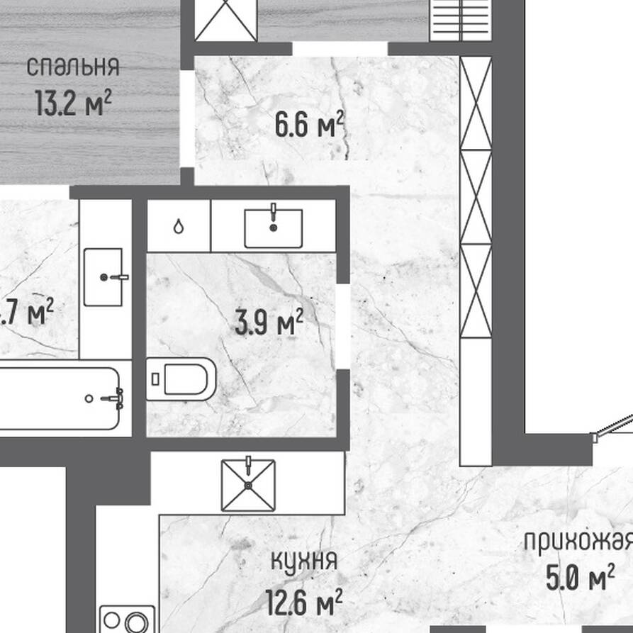 Plans ЖК «Морена»