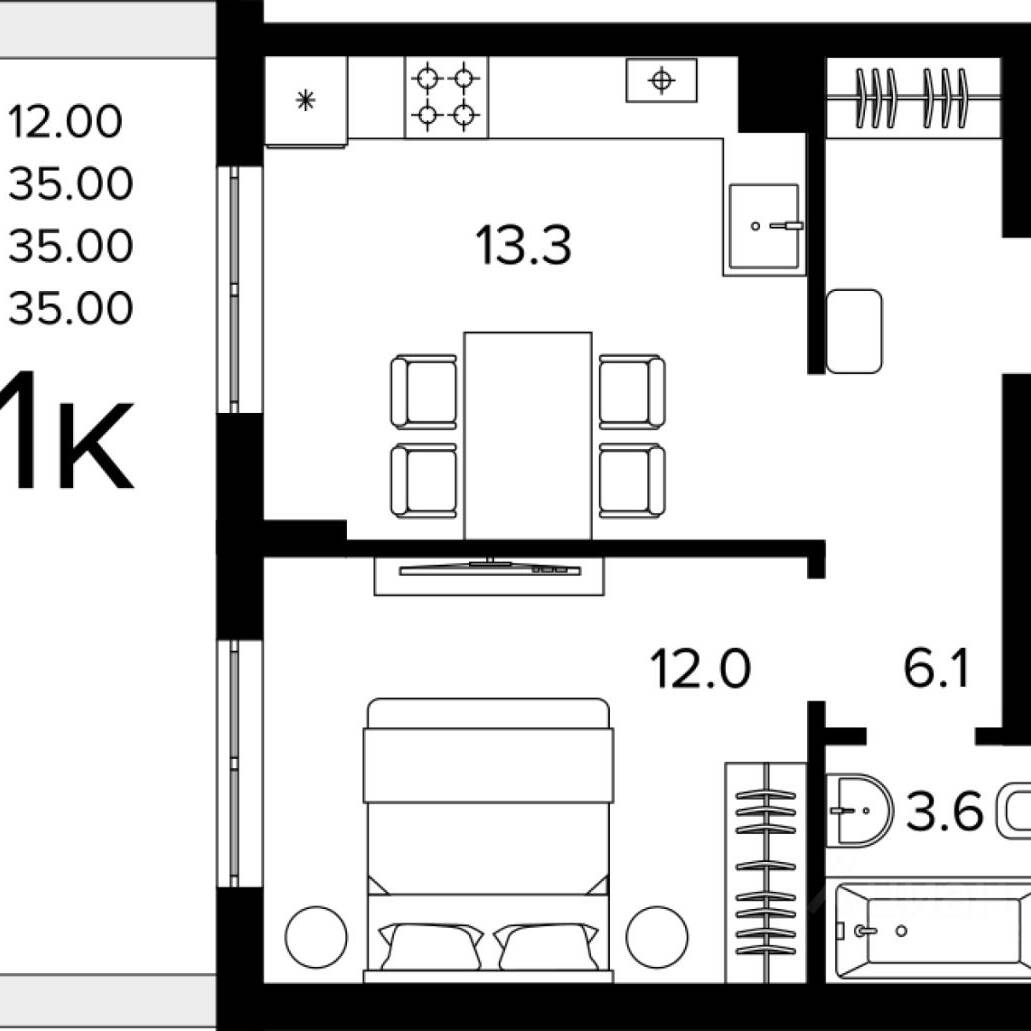 Plans ЖК «Виридиан»