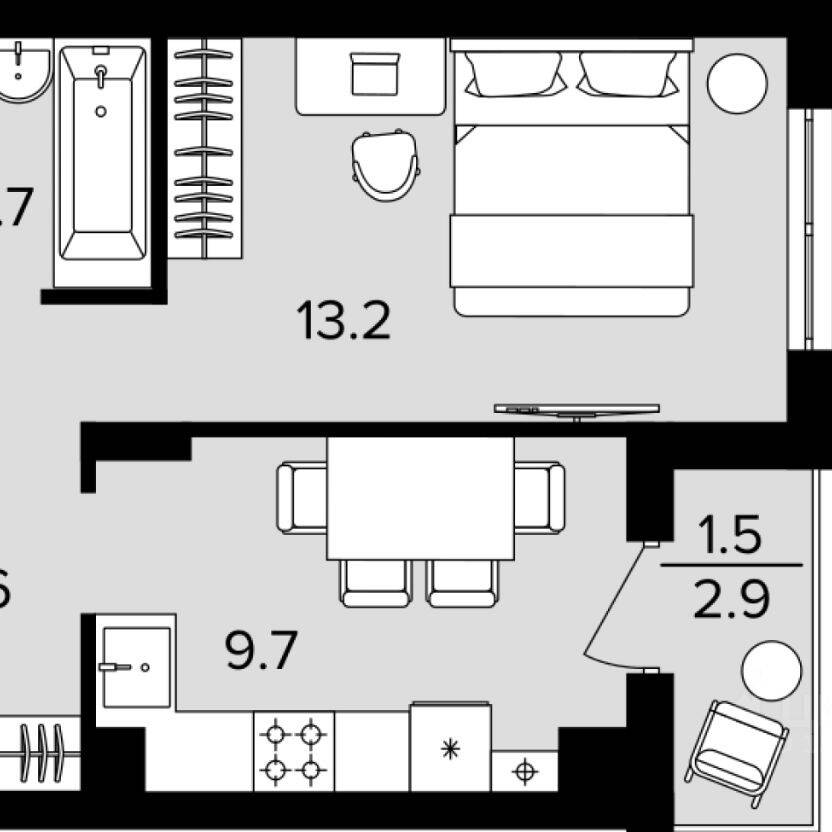 Plans ЖК «Виридиан»