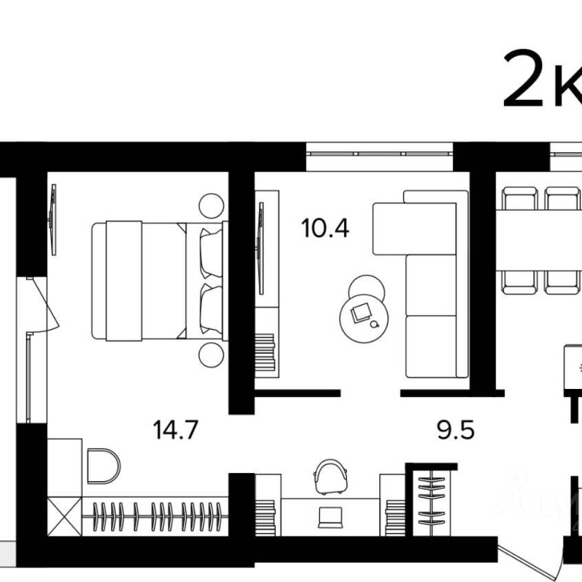 Plans ЖК «Виридиан»