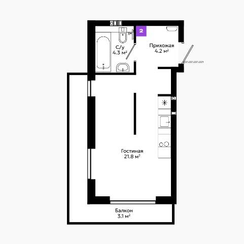 Plans ЖК «Курортный»
