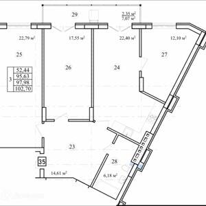 Plans ЖК «Дом на Заовражной»