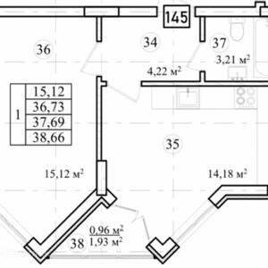 Plans ЖК «Дом на Заовражной»