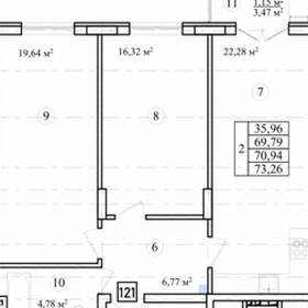 Plans ЖК «Дом на Заовражной»