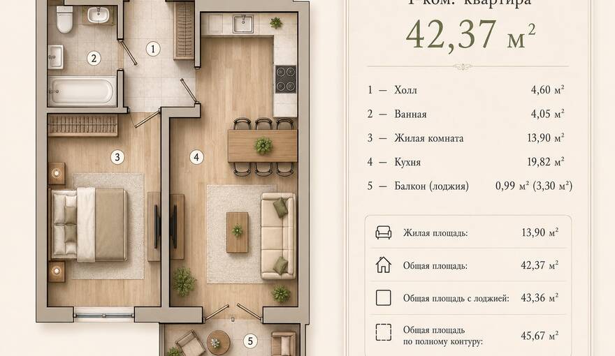 Планировка ЖК по ул. Красносельская