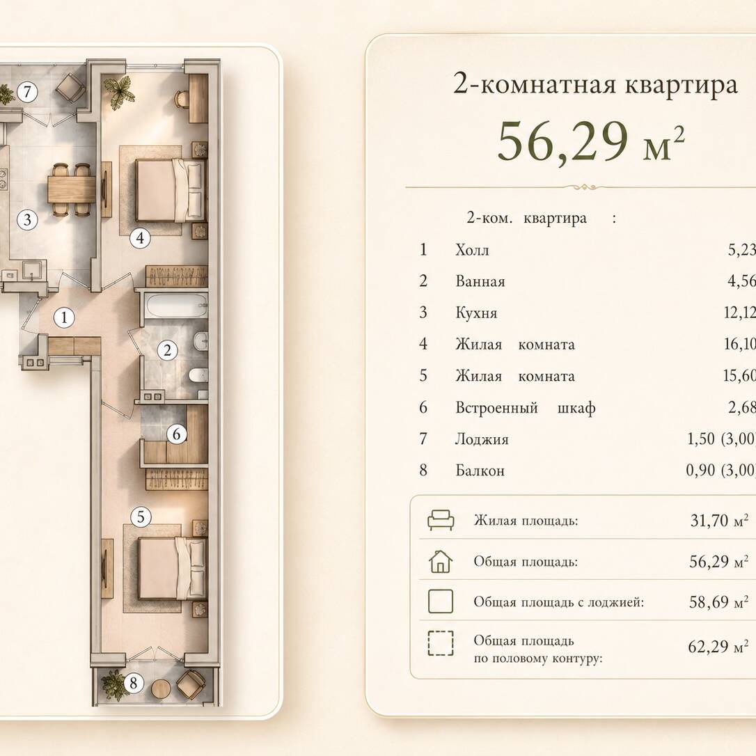 Plans ЖК по ул. Красносельская