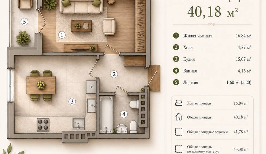 Планировка ЖК по ул. Красносельская