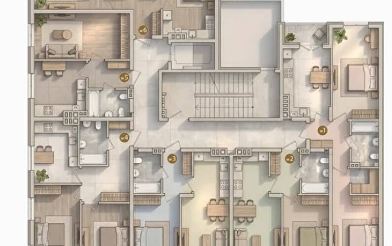 Site plan – ЖК по ул. Красносельская