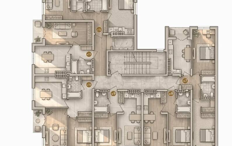 Site plan – ЖК по ул. Красносельская