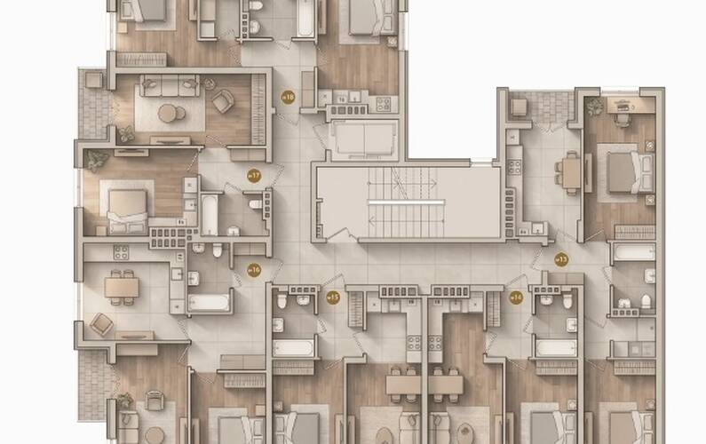 Site plan – ЖК по ул. Красносельская