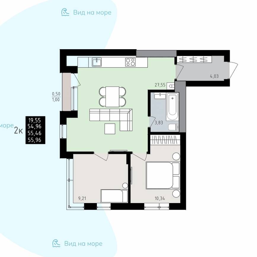 Plans ЖК «Терра»