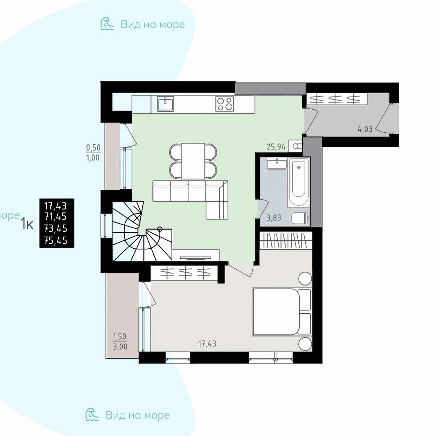 Plans ЖК «Терра»