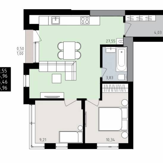 Plans ЖК «Терра»