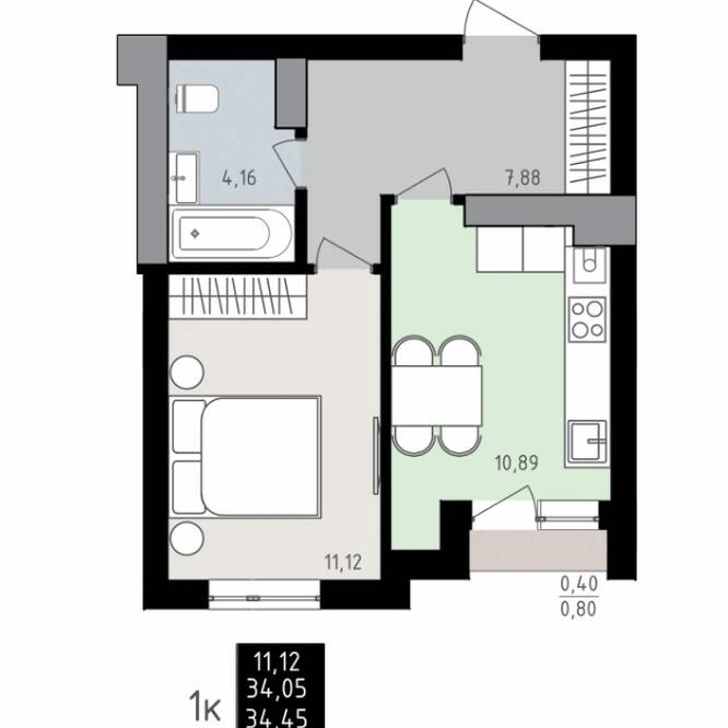 Plans ЖК «Терра»